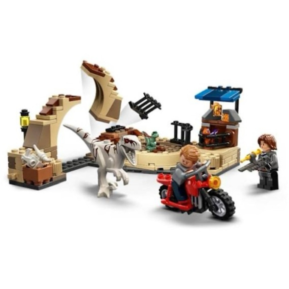 Retired Lego Atrociraptor Dinosaur:
Bike Chase - Picture 2 of 4